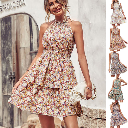Abito Estivo Boho con Stampa
