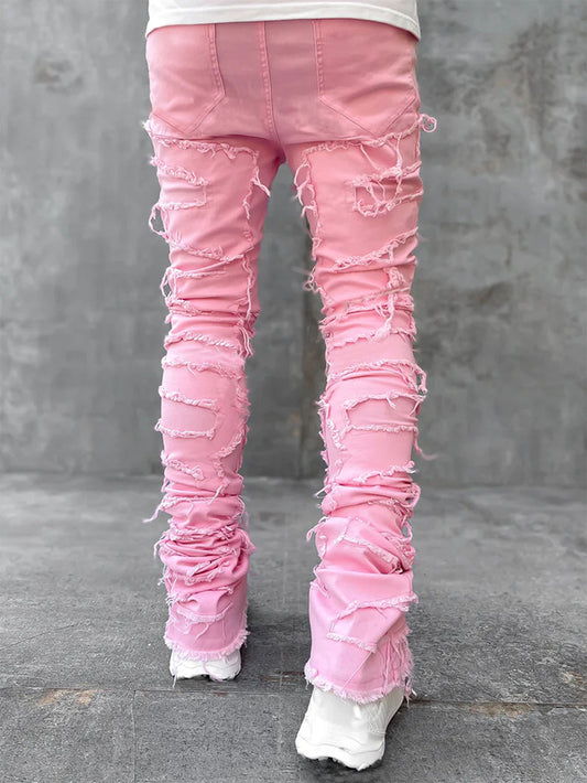 Pantaloni Slim Fit Street Style
